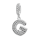 A-z Alphabet Charm Bead Sterling
