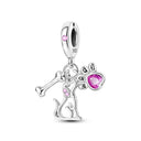 Sterling Silver Charm Love Heart