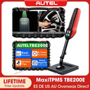 Autel MaxiTPMS TBE200E Tire Tread Depth Examiner Laser Tire Health Tester Dual Camera Real-time Tire Health Analysis Free Update