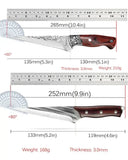 Precision Cleaver Knife for Meat Prep