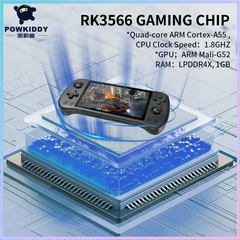 POWKIDDY X55 5.5-inch Retro Handheld
