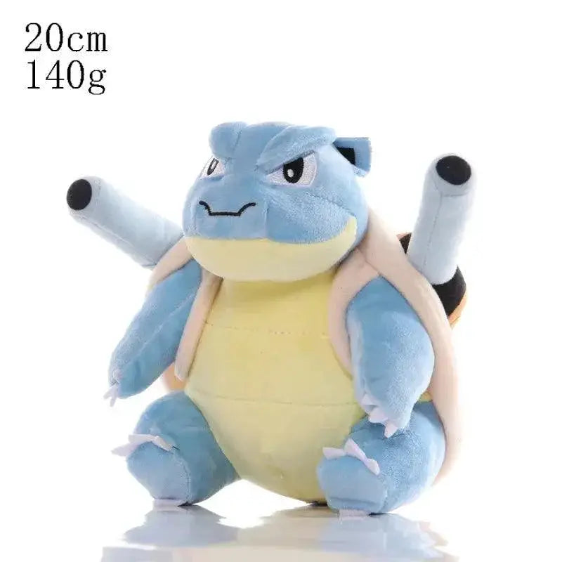 Pokemon Plush Toys 20cm Pikachu Raichu Jenny Turtle Set