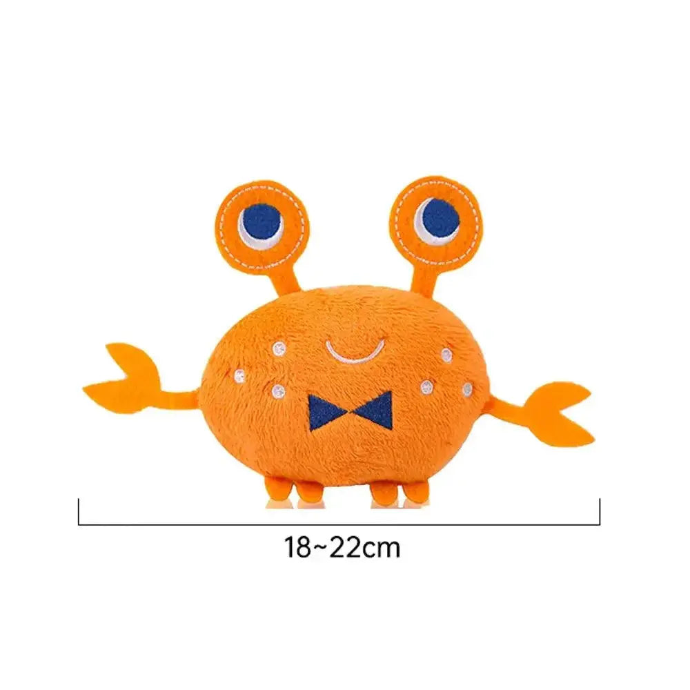 Dog Plush Squeak Toy for Dental Health — ice cream 2