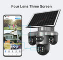 Smart Solar Camera for Home Monitoring