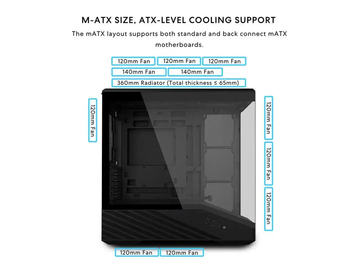 Lian Li Mini Gaming PC Case — product view 5