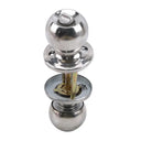 Aluminum Round Door Knob - Sturdy Keyed Security