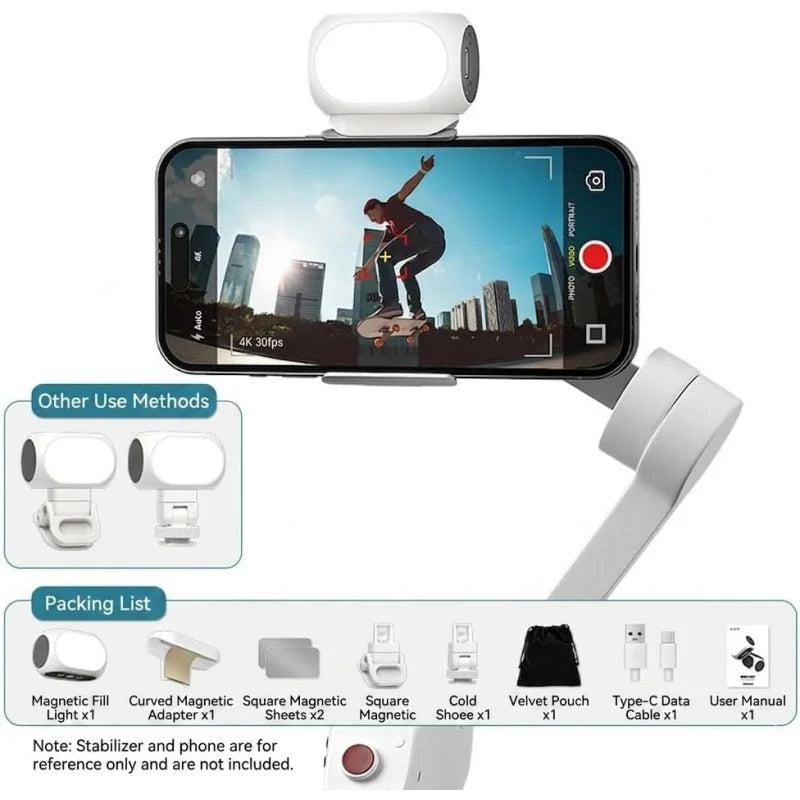 Magnetic Rechargeable Camera Fill Light