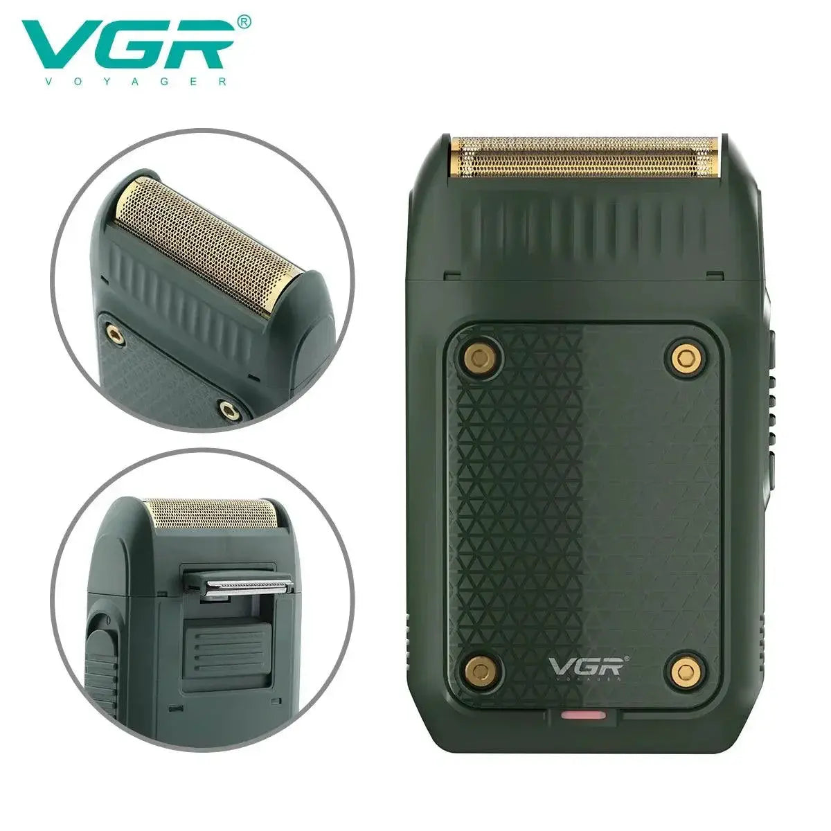VGR Electric Razor Portable Shaver For Men Close Shave - OurLum.com