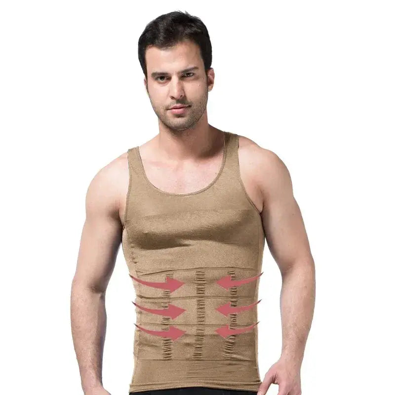 Men's Compression Shapewear Vest for Tummy Control - OurLum.com