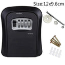 Key Storage Box Secure Wall Organizer With Lock System
