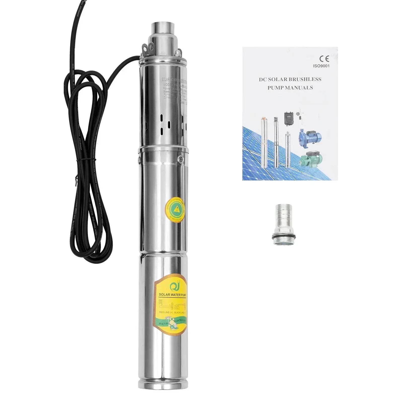 Solar Water Pump 24V 370W Submersible Stainless Steel Pump