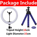 10-Inch Ring Light - Bi-Color With Tripod