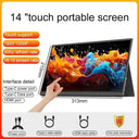 Portable Touch Screen Monitor 14 Inch