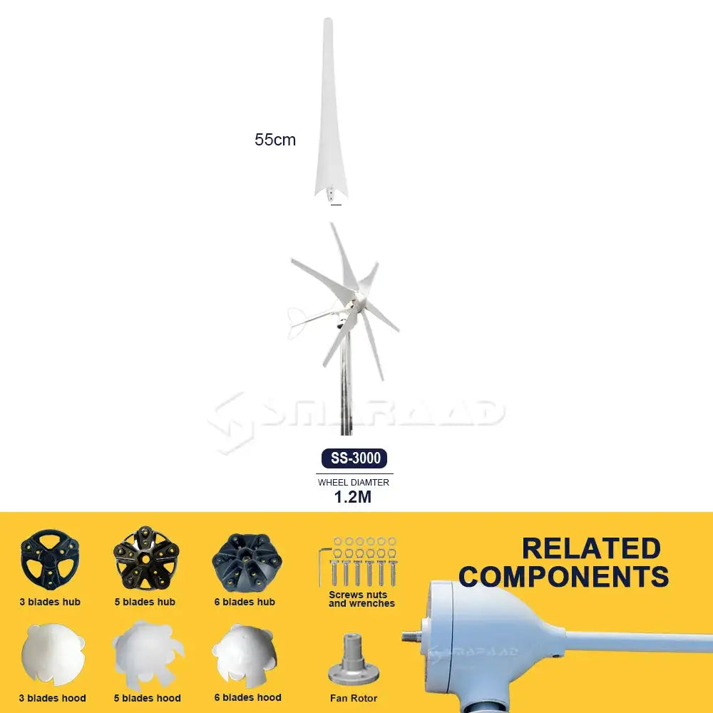Wind Turbine Solar System — product view 6