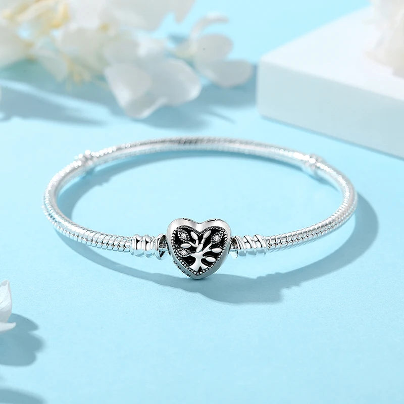 Sterling Silver Bracelet Bangles Love