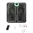 19Level EMS Foot Massager Pad Acupoints Massage Electric Muscle Stimulation Improve Blood Circulation Relief Pain Relax Feet