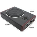 8 Inch Car Audio 600W High Power Aluminum Alloy Speaker