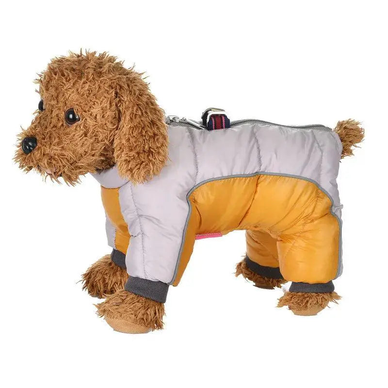 Winter Dog Coat Waterproof Reflective Clothing For Dogs