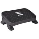 Ergonomic Under Desk Footrest Massage Rollers Leg Rest Pain Relief