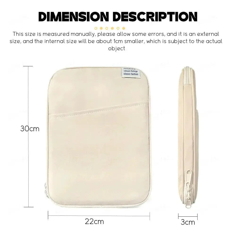 Tablet Sleeve Bag Shockproof Waterproof Pouch For Tablets