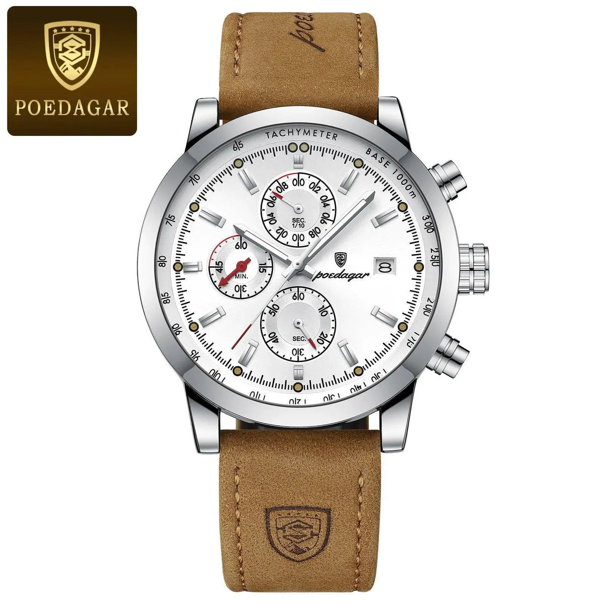 Men's Chronograph Watch Luminous Hands — product view 9