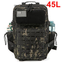 QT&QY 25L/45L Tactical Backpack for Women Men EDC Rucksack