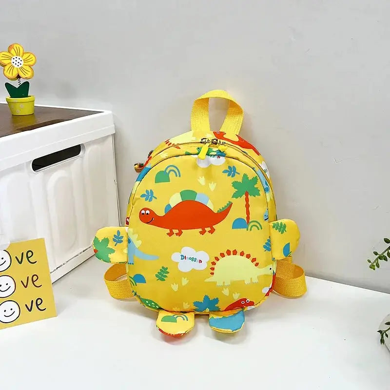 Cute Cartoon Dinosaur Backpacks For Kindergarten Kids