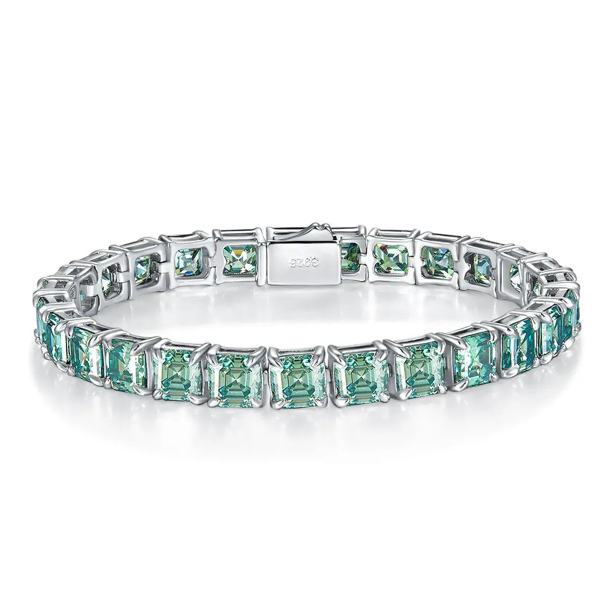 Trendy Sterling Silver Moissanite Silver Bracelet — product image 1