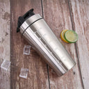 Stainless Steel Protein Shaker Cup Portable Fitness Mug
