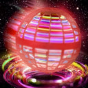 Flying Ball Kids Toy - Color Led Spinning Globe