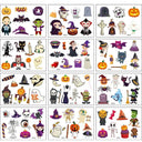 Vibrant Cartoon Kids Temporary Tattoos - 12 Fun Animal Packs