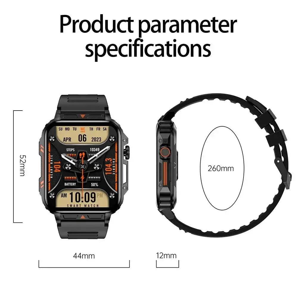 Men's Smartwatch With Fitness Tracking And Health Insights