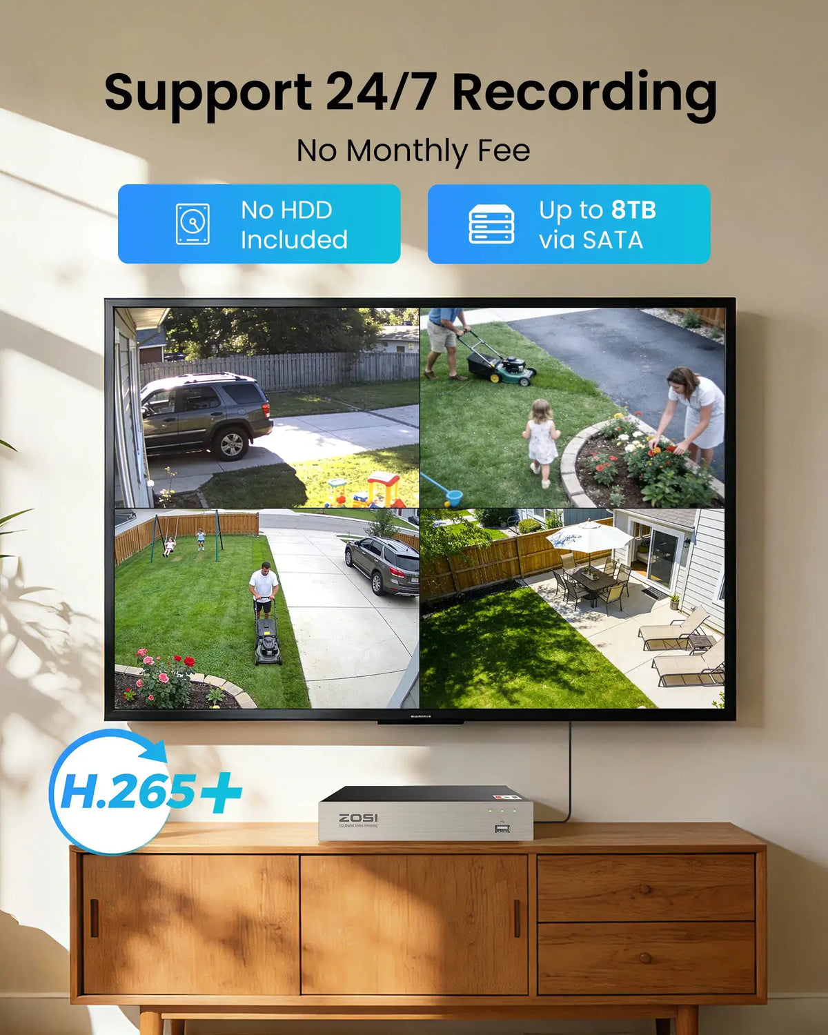 Zosi Ai Security Camera System — product view 5