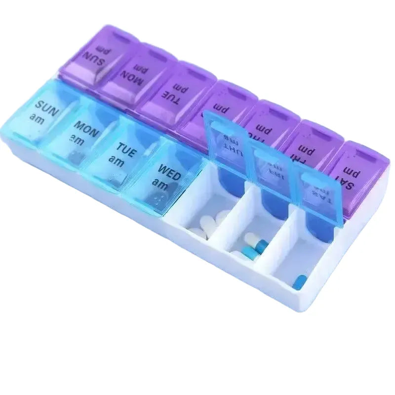 Industrial Pill Box for Weekly Meds — NO.1