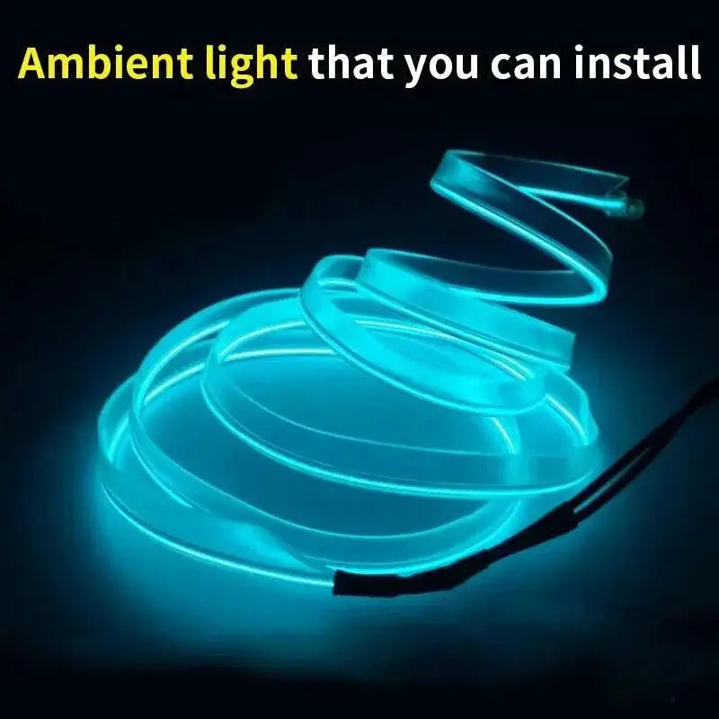 Car Interior Ambient LED Strip Lights USB Powered Decoration