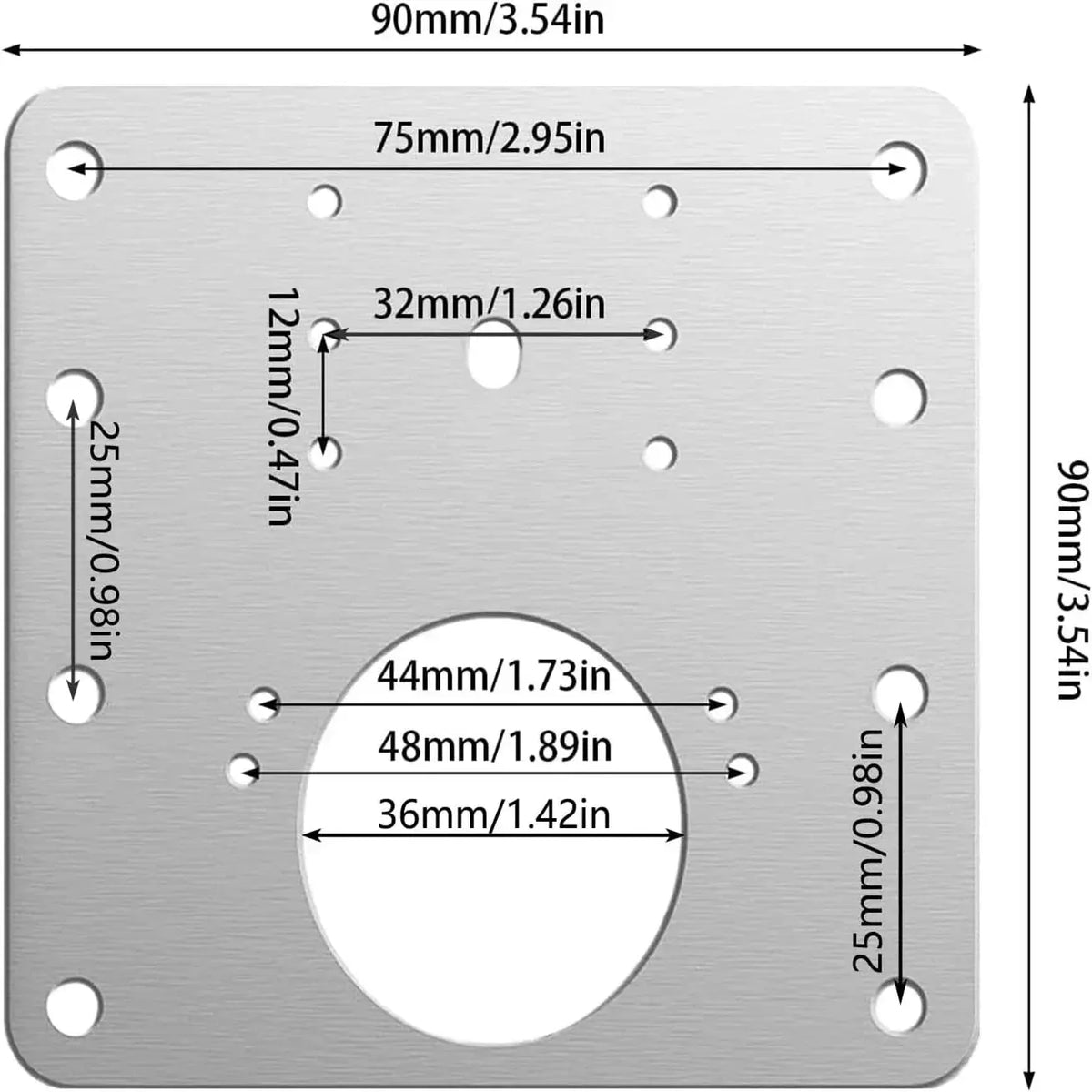Cabinet Hinge Repair Kit for Homes — product view 10