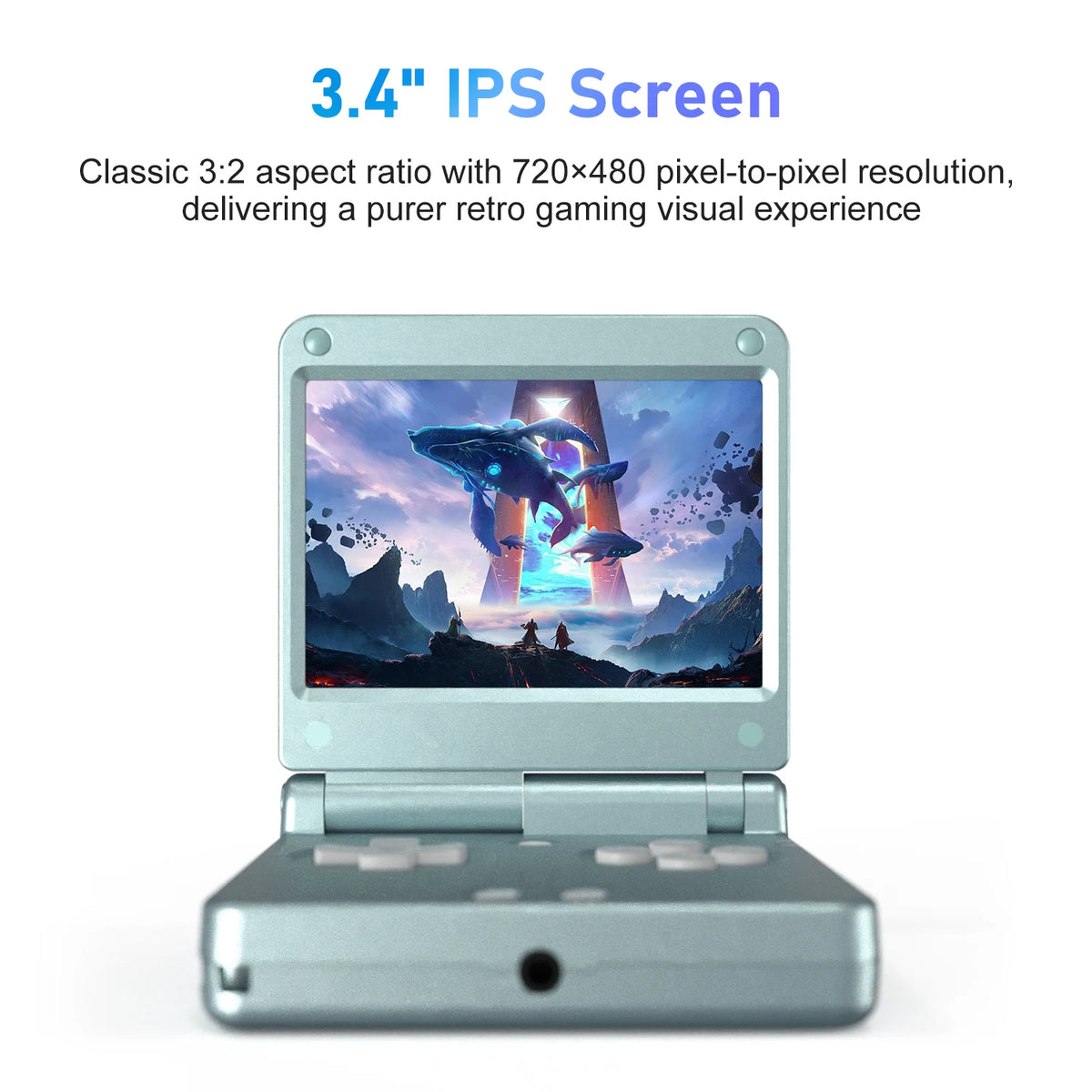 Anbernic RGSP '' IPS Screen Flip Handheld Console Linux System — product view 2