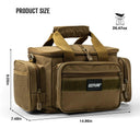 Goture High Capacity Fishing Tackle Bags 600D Oxford Cloth