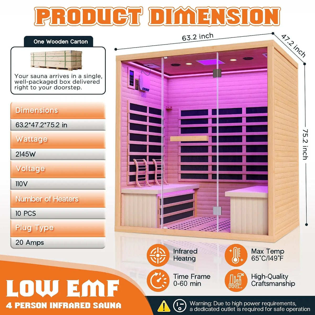 Infrared Sauna Room