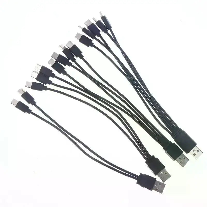 20cm USB To Type-c Splitter Adapter Cable 2/3/4/5 Port USB C Splitter Cable USB To Type C Multiple Charging Cable