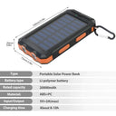 Solar Power Bank 20000mAh - High Capacity Camping
