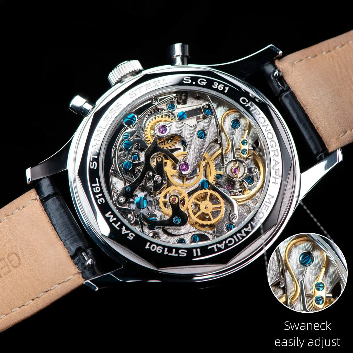 Sugess Pilot Mechanical Watch — product image 2