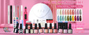 PHOENIXY 38-Piece 8ML Gel Nail Polish Set for Spring Summer