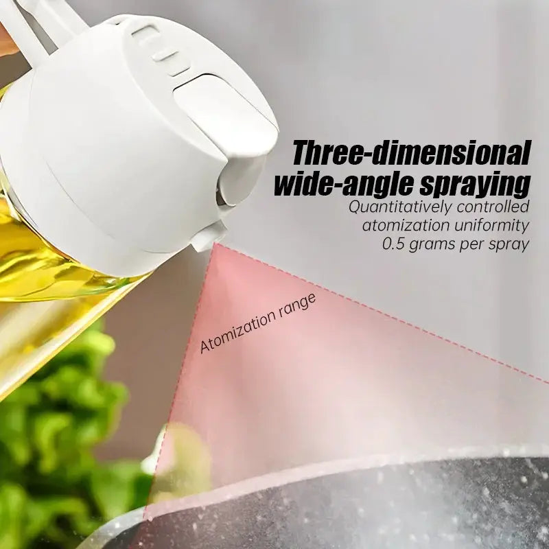Plastic Spray Oil Sprayer Bottle For Cooking - OurLum.com