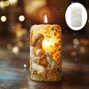 Jesus Easter Egg Rabbit Candle Silicone Mold