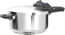 Pressure Cooker Fast Cooking 4.2 Quart Stainless Steel