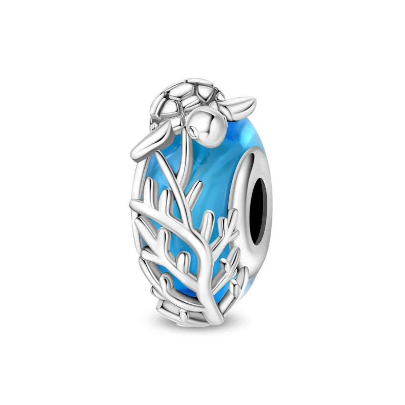 Sterling Silver Charm Sea Turtle