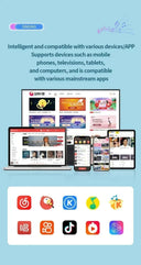 Mini Karaoke Machine Portable Bluetooth Speaker