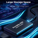 Portable Fast External SSD Drive
