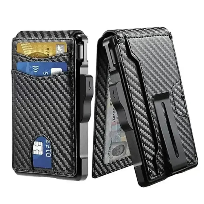 Rfid Blocking Leather Wallet for Men — product view 1